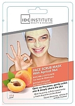 Maska peelingująca do twarzy z pestkami moreli - IDC Institute Face Mask  — Zdjęcie N1