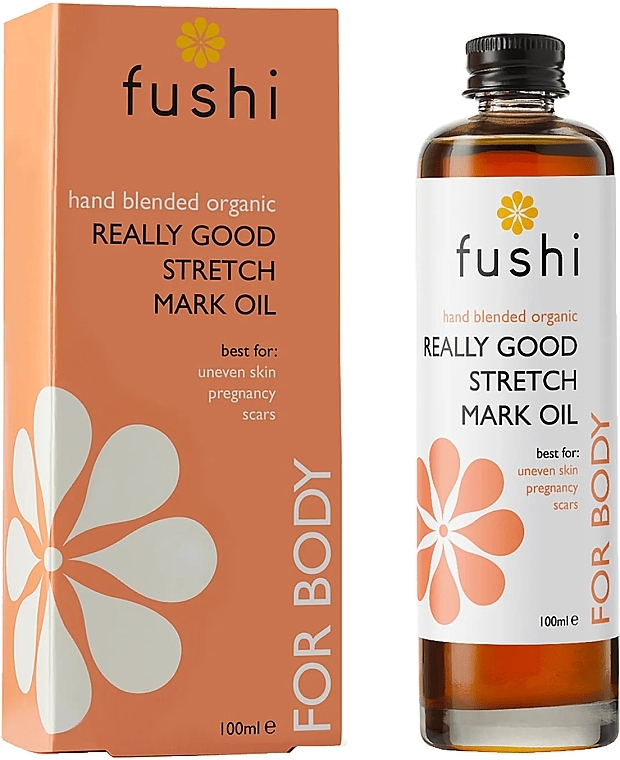 Olejek na rozstępy - Fushi Really Good Stretch Mark Oil — Zdjęcie N2