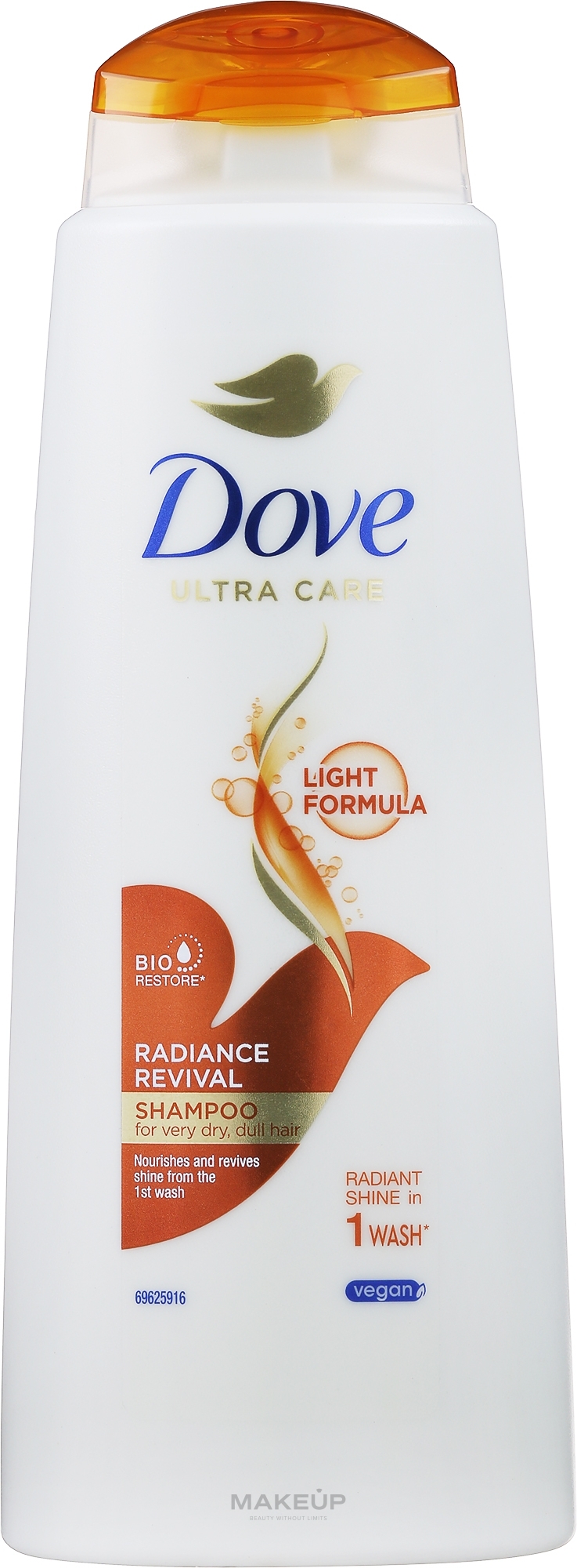 Szampon dodający włosom blasku - Dove Nutritive Solutions Radiance Revival Shampoo — Zdjęcie 400 ml