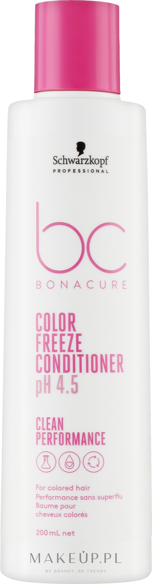 Odżywka do włosów farbowanych - Schwarzkopf Professional Bonacure Color Freeze Conditioner pH 4.5 — Zdjęcie 200 ml