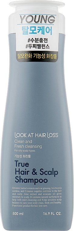 Szampon do włosów - Doori Cosmetics Look At Hair Loss True Hair & Scalp Shampoo — Zdjęcie N1