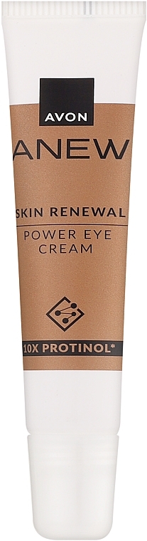 Odmładzający krem ujędrniający pod oczy z protinolem - Avon Anew Skin Renewal Power Eye Cream — Zdjęcie N1