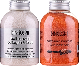 Zestaw - BingoSpa Bath Salt (b/salt/600g + b/salt/380g) — Zdjęcie N2