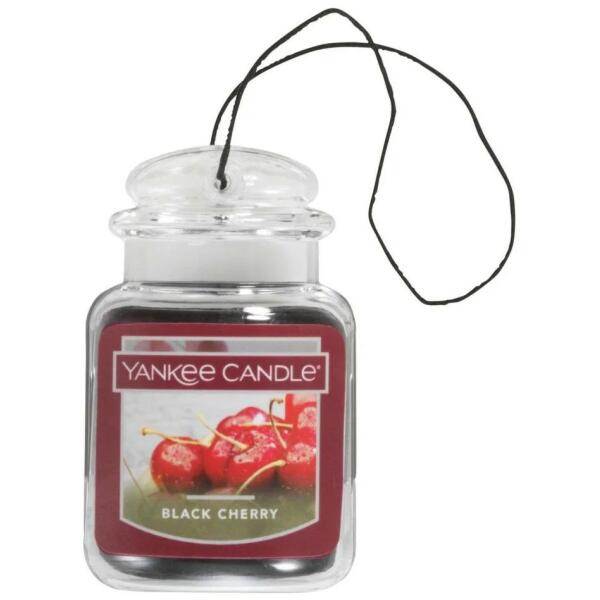 Yankee Candle Car Jar Ultimate Black Cherry - Żelowy zapach do samochodu
