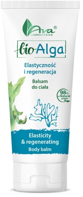 Naturalny balsam do ciała Elastyczność i regeneracja - AVA Laboratorium Bio Alga — Zdjęcie N1