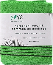 Kup Ręcznik do hammamu i eksfoliacji, zielony - Yeye