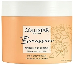 Kup Krem do ciała - Collistar Benessere Neroli E Elicrisio Soft Body Cream