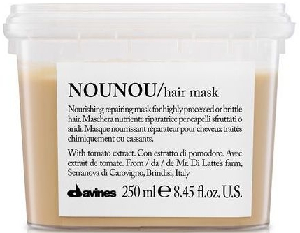 Odżywcza maska odbudowująca włosy - Davines Nounou Nourishing Repairing Hair Mask — Zdjęcie N1