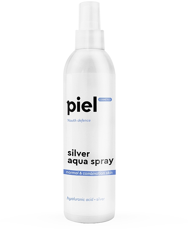 Nawilżający spray do skóry normalnej i mieszanej - Piel cosmetics Silver Aqua Spray — Zdjęcie N1