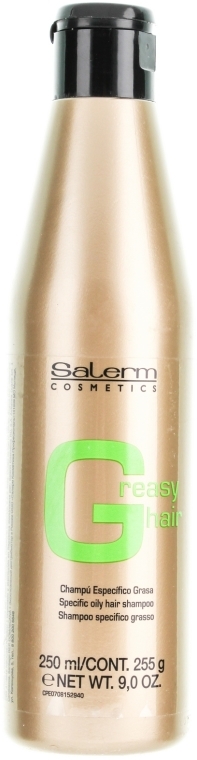Szampon do tłustej skóry głowy - Salerm Linea Oro Shampoo Antigrasa
