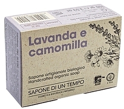 Kup Organiczne mydło w kostce Lawenda i rumianek - Sapone Di Un Tempo Organic Soap Lavender And Chamomile