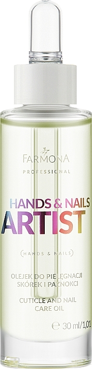 Olejek do pielęgnacji skóry rąk i paznokci - Farmona Professional Hand&Nails Artist — Zdjęcie N1