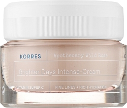 Intensywny krem ​​do twarzy na dzień - Korres Apothecary Wild Rose Brighter Days Intense-Cream — Zdjęcie N1
