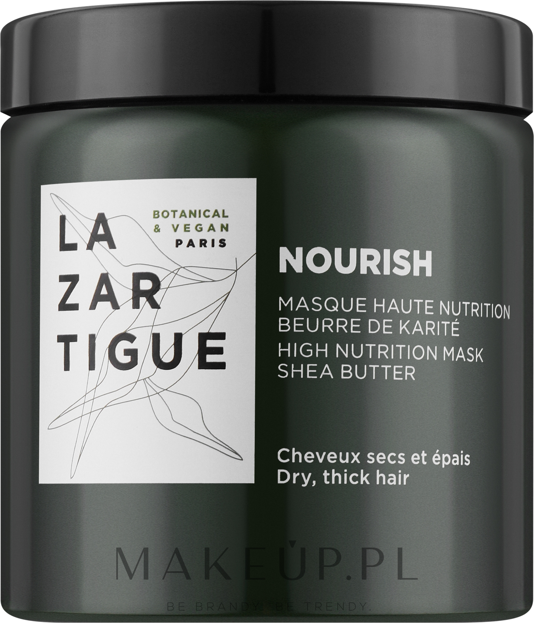 Odżywcza maska do włosów - Lazartigue Nourish High Nutrition Mask — Zdjęcie 250 ml