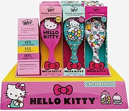 Zestaw grzebieni, 9 szt - Wet Brush Expositor Cepillos Hello Kitty — Zdjęcie N1