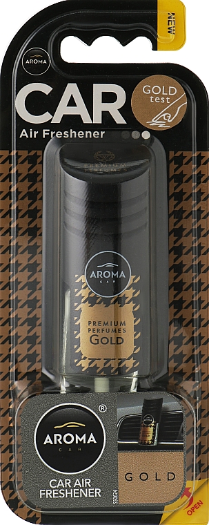 Płyn zapachowy do samochodu Gold - Aroma Car Prestige Vent — Zdjęcie N1