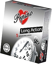 Prezerwatywy, 3 sztuki - Pepino Long Action — Zdjęcie N1