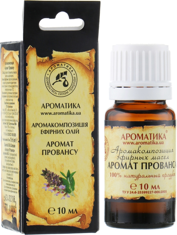 Kompleks naturalnych olejków eterycznych Zapach Prowansji - Aromatika