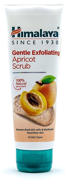Delikatnie złuszczający scrub do twarzy Morela i witamina E - Himalaya Herbals Gentle Exfoliating Apricot Scrub — Zdjęcie N1