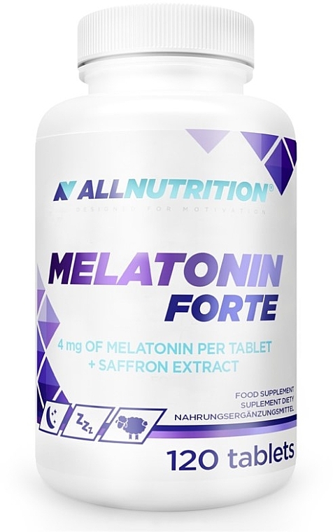 Suplement diety Melatonina - Allnutrition Melatonina Forte — Zdjęcie N1