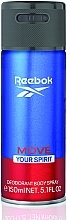 Kup Dezodorant dla kobiet - Reebok Move Your Spirit Deodorant Body Spray For Men