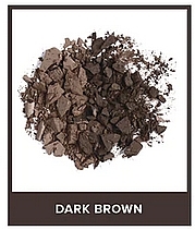 Zestaw - Anastasia Beverly Hills Fluffy Fuller Looking Brow Dark Brown (br/freeze/2.5g + Powder/1.6g + Brush) — Zdjęcie N2