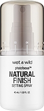 Kup Spray utrwalający makijaż - Wet N Wild Photofocus Natural Finish Setting Spray