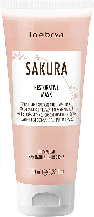 Rewitalizująca maska ​​żelowa - Inebrya Sakura Restorative Mask