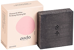 Kup Mydło z węglem do twarzy i ciała - Ondo Beauty 36.5 Charcoal & Willow Purifying Cleansing Bar