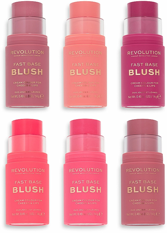 Róż do policzków - Makeup Revolution Fast Base Blush Stick — Zdjęcie N3