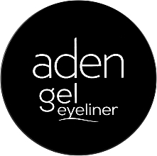 Eyeliner - Aden Cosmetics Gel Eyeliner — Zdjęcie N2