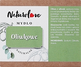 Naturalne mydło oliwkowe - Naturolove Natural Soap — Zdjęcie N1