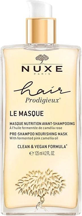 Odżywcza maska ​​do włosów do nakładania przed szamponem - Nuxe Hair Prodigieux Pre-Shampoo Nourishing Mask — Zdjęcie N1