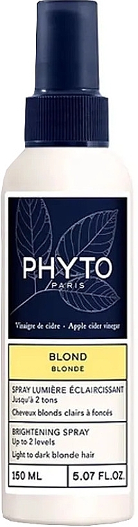 Spray rozjaśniający do włosów blond - Phyto Blond Luminous Brightening Spray — Zdjęcie N1