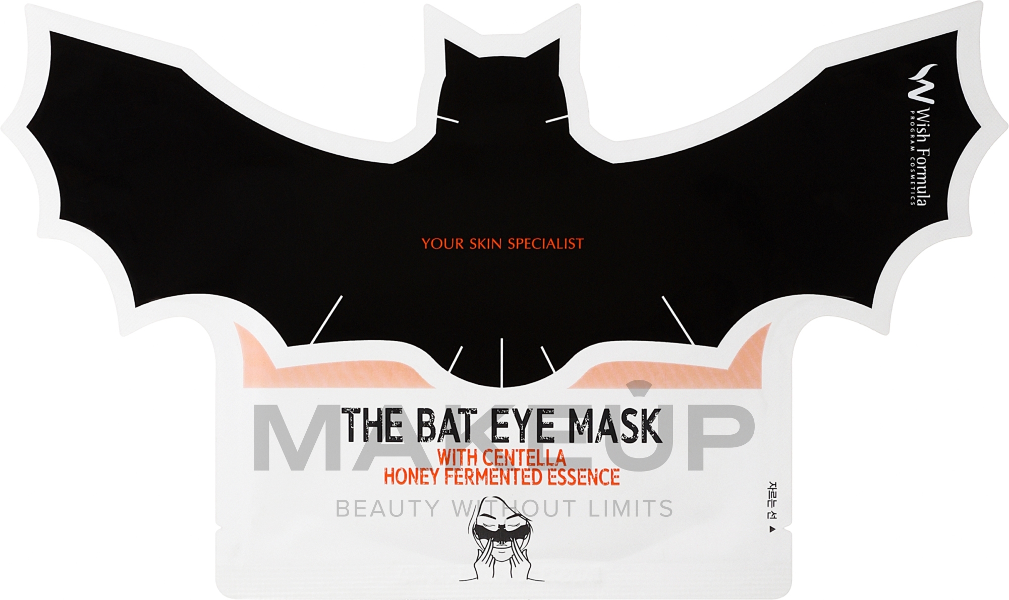 Maska przeciwstarzeniowa pod oczy - Wish Formula The Bat Eye Mask — Zdjęcie 1 x 8 ml