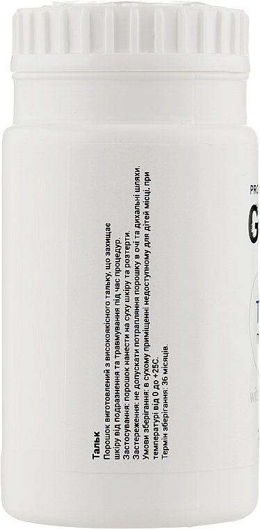 Talk z mentolem - GGA Professional Talc Mineral — Zdjęcie N2