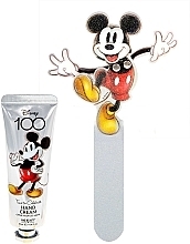 Zestaw do rąk - Mad Beauty Disney 100 Mickey Mouse Hand Care Set (h/cr/30ml + n/file) — Zdjęcie N2