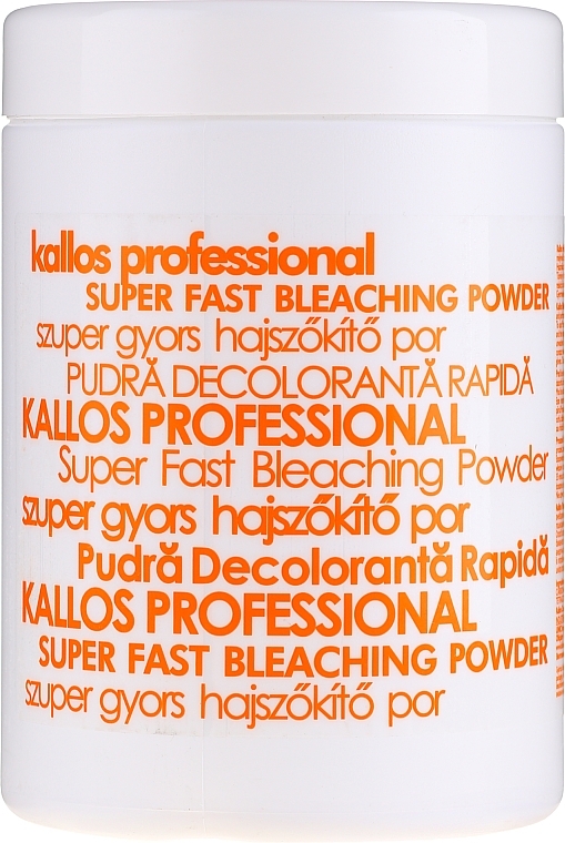 PREZENT! Proszek do wybielania włosów - Kallos Cosmetics Powder For Hair Bleaching — Zdjęcie N1