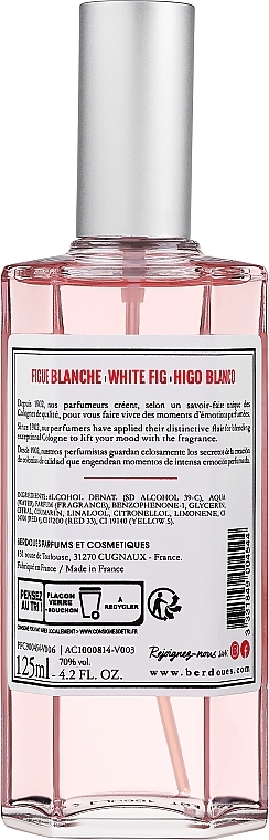 Berdoues 1902 Figue Blanche - Woda kolońska — Zdjęcie N2