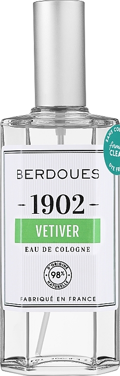 Berdoues 1902 Vetiver - Woda kolońska — Zdjęcie N1