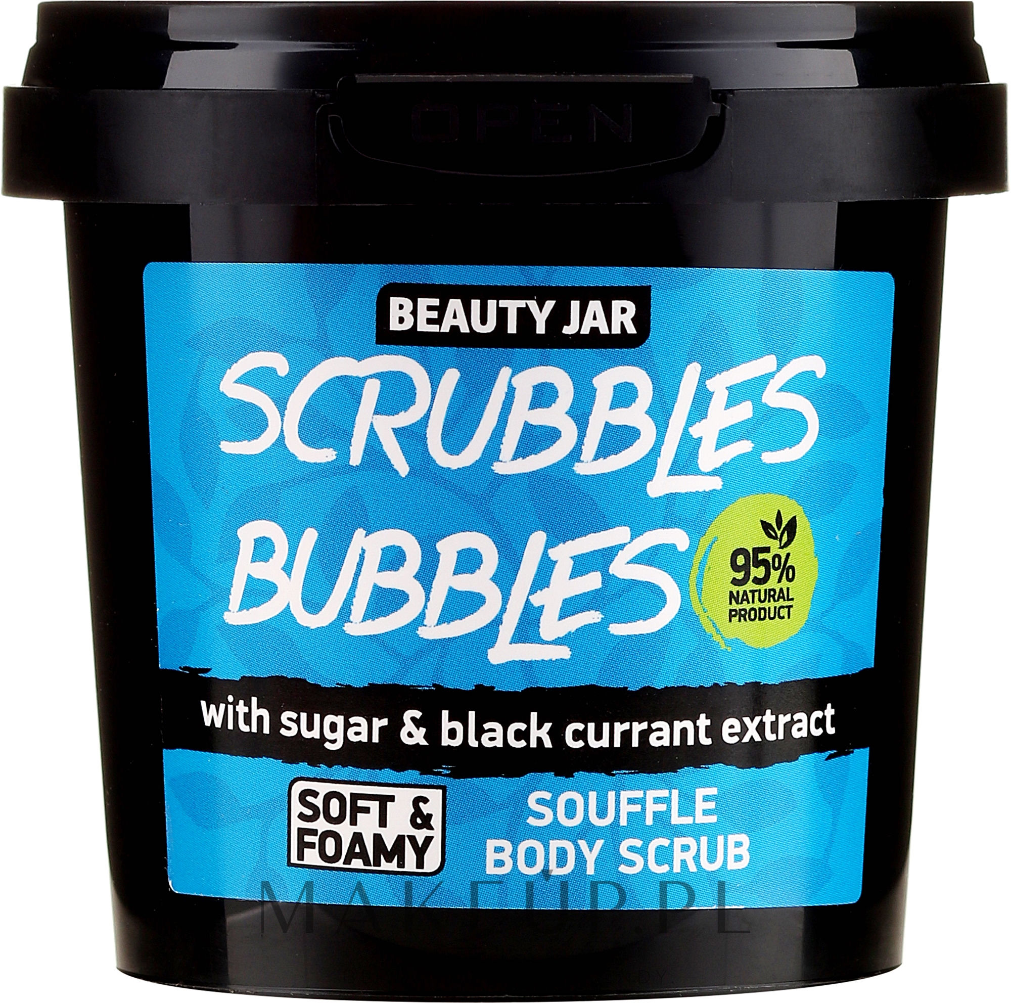 Peeling-suflet do ciała - Beauty Jar Souffle Scrubbles Bubbles Body Scrub — Zdjęcie 140 ml