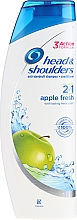 Szampon i odżywka do włosów 2 w 1 - Head & Shoulders Apple Fresh Shampoo 2in1 — фото N3