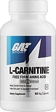 L-karnityna w kapsułkach - GAT L-Carnitine Amino Acid Free Form — Zdjęcie N1
