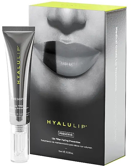 Wypełniacz ust z kwasem hialuronowym - Hyalulip Preserve Lip Filler Fading Prevention — Zdjęcie N1