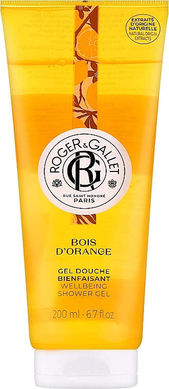 Roger&Gallet Bois D'Orange Wellbeing Shower Gel - Żel pod prysznic — Zdjęcie N1
