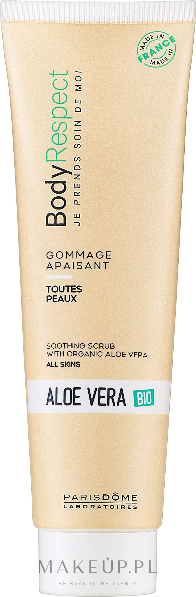 Peeling do twarzy z aloesem - Body Respect Soothing Scrub With Organic Aloe Vera — Zdjęcie 150 ml