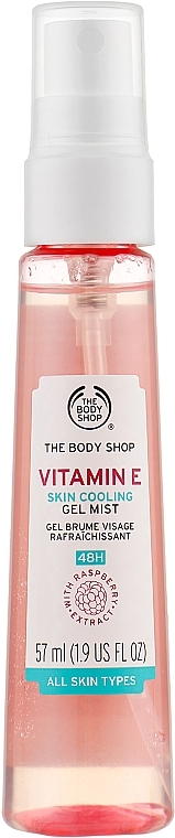 Chłodzący żel w sprayu do twarzy - The Body Shop Vitamin E Skin Cooling Gel Mist — Zdjęcie N1