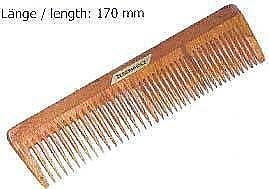 Grzebień do włosów, 17,3 cm, drewno cedrowe - Golddachs Comb — Zdjęcie N1