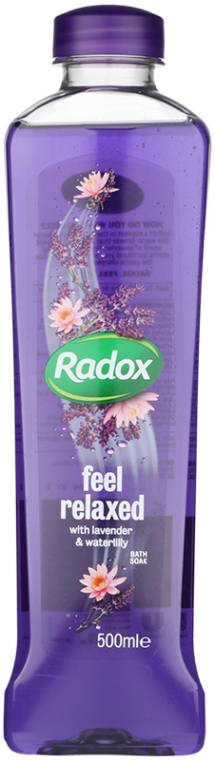 Relaksujący żel pod prysznic Lawenda i lilia wodna - Radox Feel Relaxed Shower Gel — Zdjęcie N4