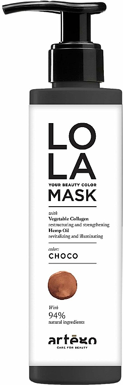 Tonująca maska odświeżająca kolor włosów - Artègo LOLA Your Beauty Color Mask